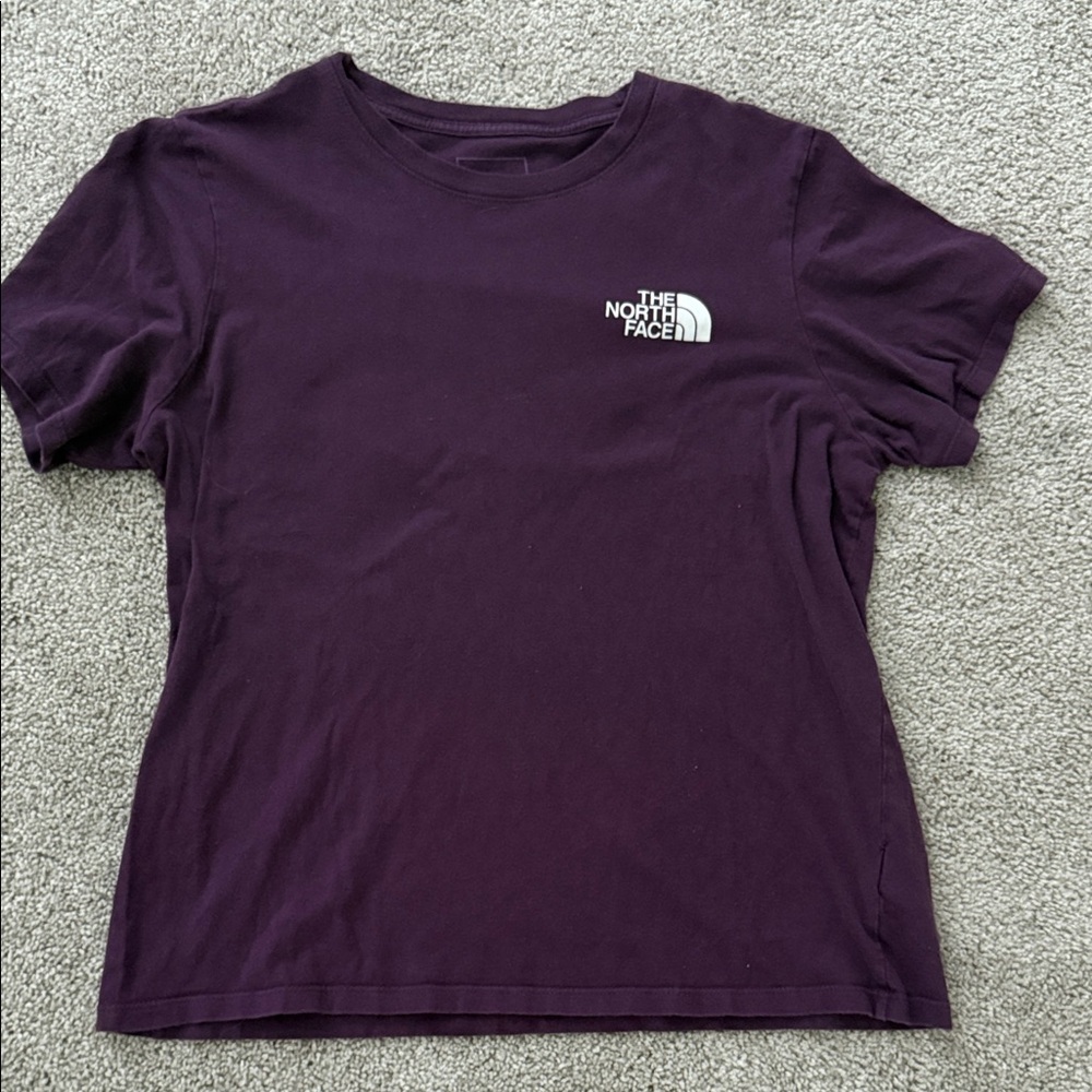 The North Face Women's Dark Purple Short Sleeve Tee